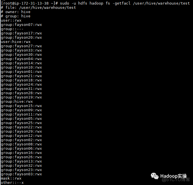 hdfs权限给其他用户 hdfs acl权限_hadoop_05