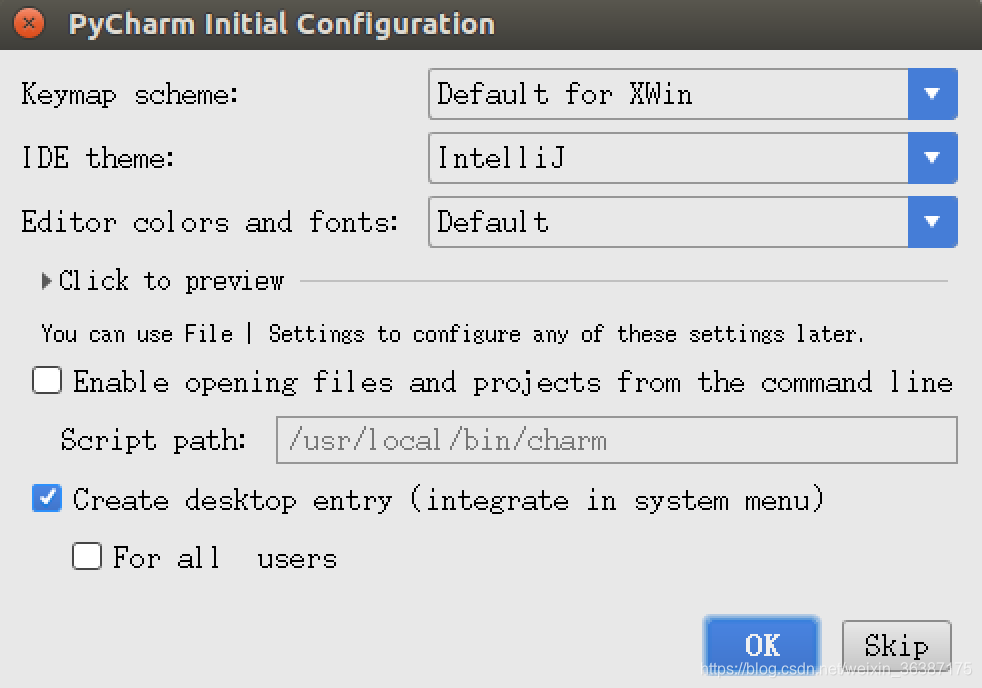 pycharm设置jquery pycharm script设置_ubuntu_03