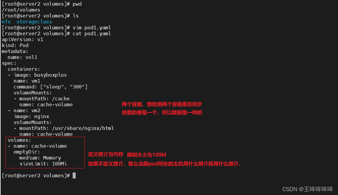 k8s pod开启临时容器功能 k8s 临时存储空间_容器