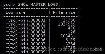 mysql8主从复制 忽略报错 mysql主从复制配置_二进制日志_05