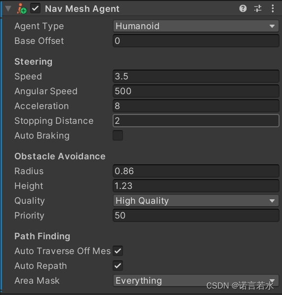 unity里navigation static选不了 unity中navigation在哪里_ai_06