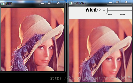 opencv滤波去除条纹 opencv方框滤波_非线性滤波_02