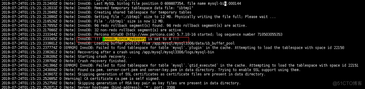 mysql重启失败error日志没有打印 mysql重启不了_mysql_02