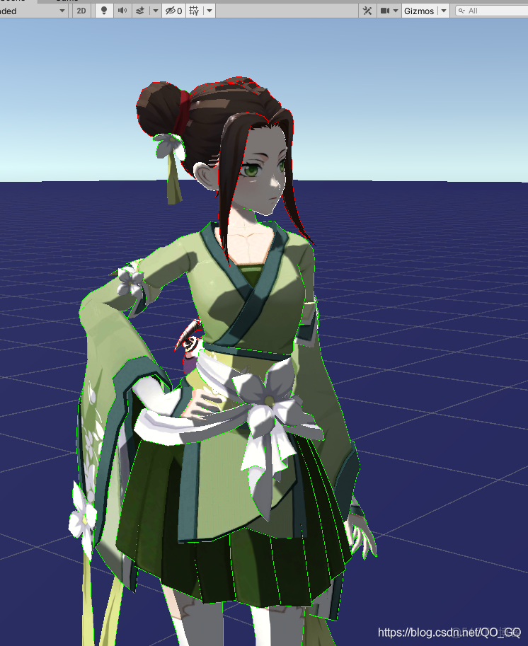 unity shader外描边方案 unity描边效果_#pragma