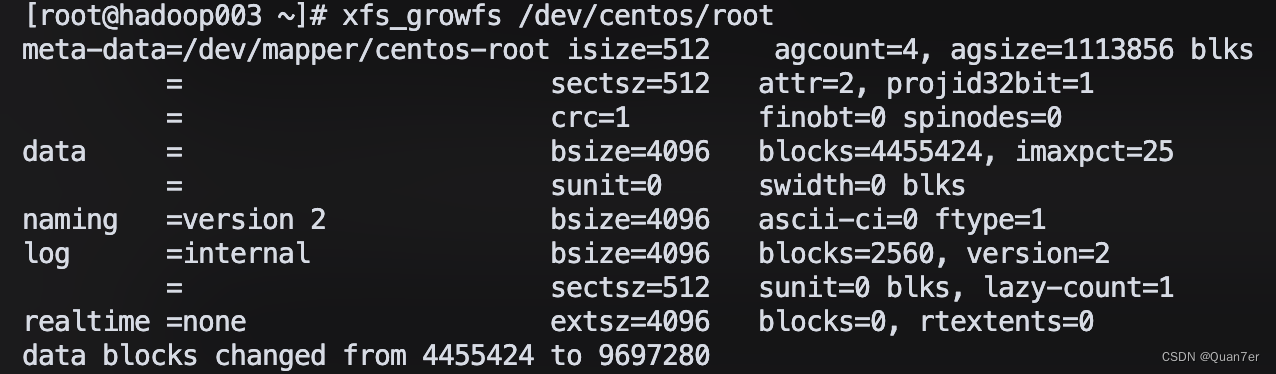 centos 虚拟机磁盘扩展 虚拟机扩展centos7磁盘容量_磁盘扩容_06