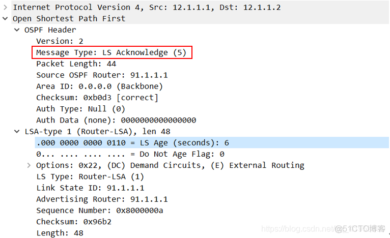 ospf抓取报文只有hello ospf抓包分析_下一状态_22