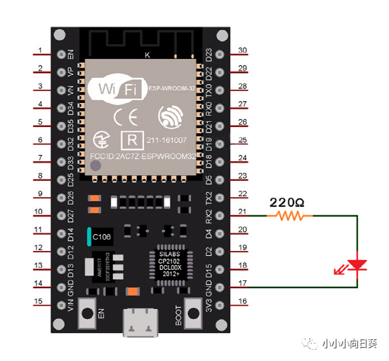 esp32 pwm 控制 esp32 pwm引脚_嵌入式硬件_03