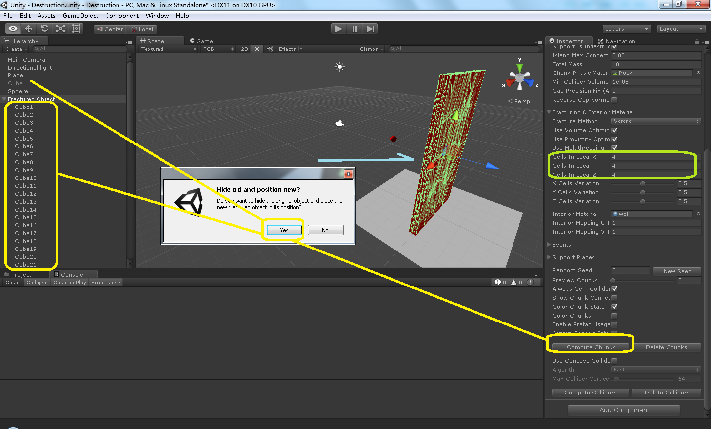 unity 破碎粒子 unity模型破碎效果_Fracturing  Destruct_06