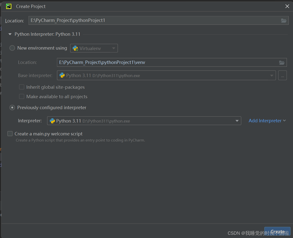 如何在windows激活python虚拟环境 pycharm怎么激活虚拟环境_python_04