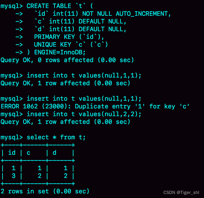 mysql java 主键自增 mysql自增主键类型_mysql java 主键自增_03