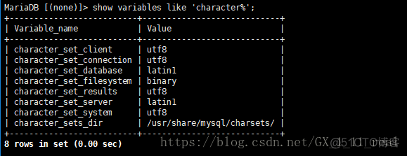 查询mysql所有字符集 mysql查数据库字符集_乱码问题_03