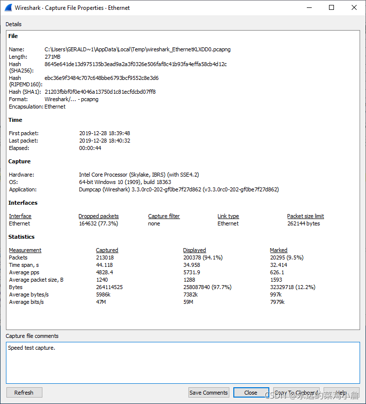 wireshake 设置rtsp端口 wireshark rtt_TCP