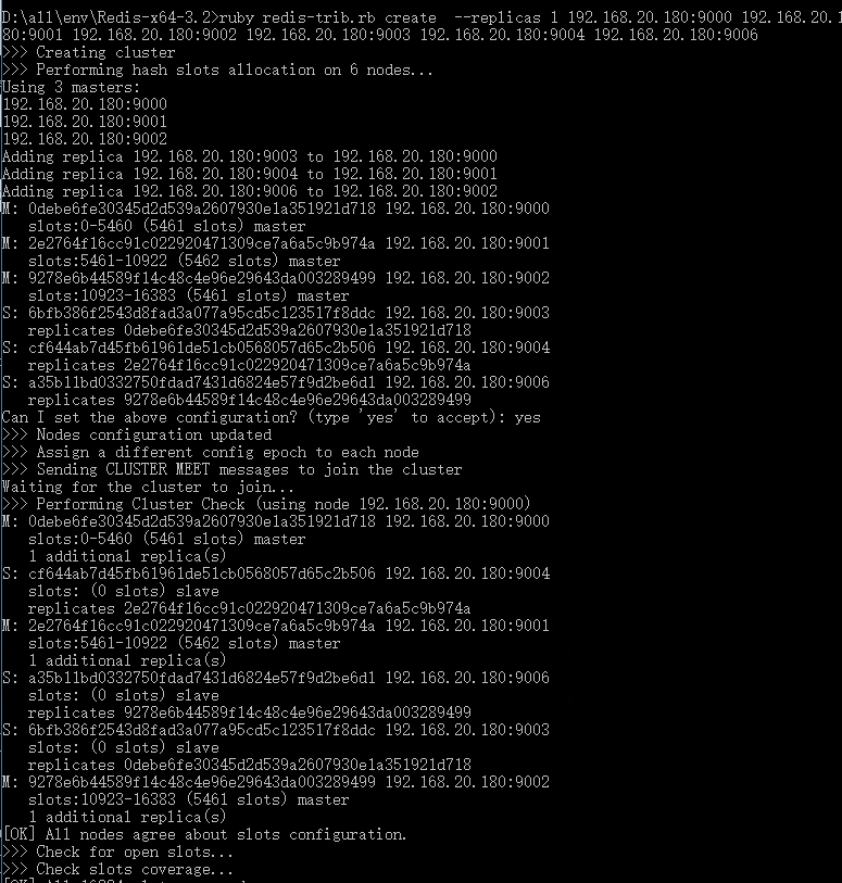 windows下配置redis集群 windows redis 集群_ruby_05