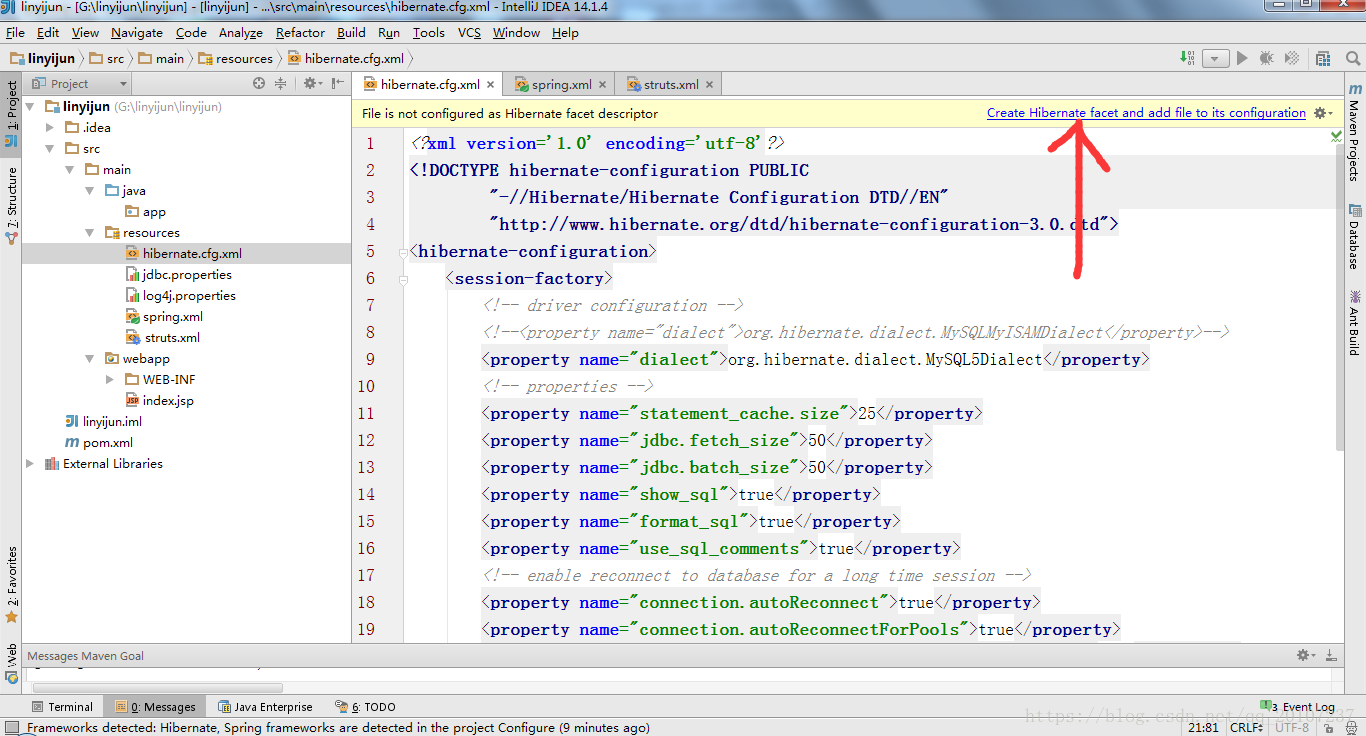 java ssh idea怎么启动 idea启动ssh项目_ssh_15