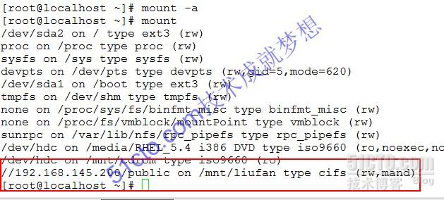 Samba设置自动挂载 linux挂载samba服务器_操作系统_17