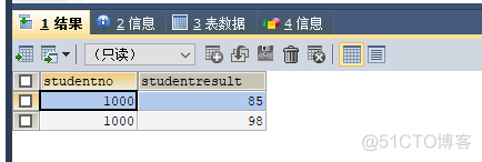 MySQL中求最高最低分数差 mysql查询最高分最低分_数据库_17