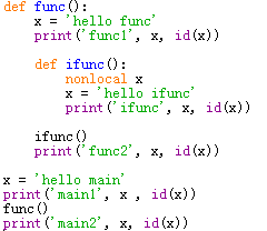 python 保留某个字符前内容 python保留字nonlocal_全局变量_19