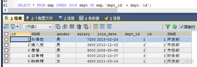 java多表join优化 javaweb多表查询_数据库_11