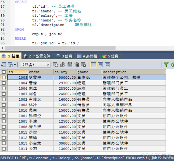 java多表join优化 javaweb多表查询_数据分析_31