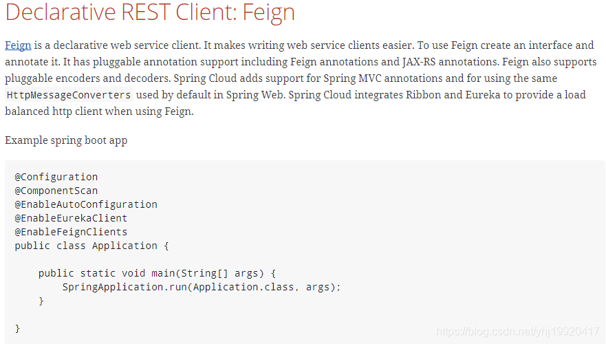 java中feign调用加host feign直接调用接口_java