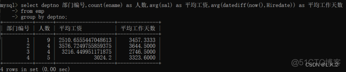 头歌MySQL数据库实验三数据查询二答案 sql数据查询实验报告_Group_19