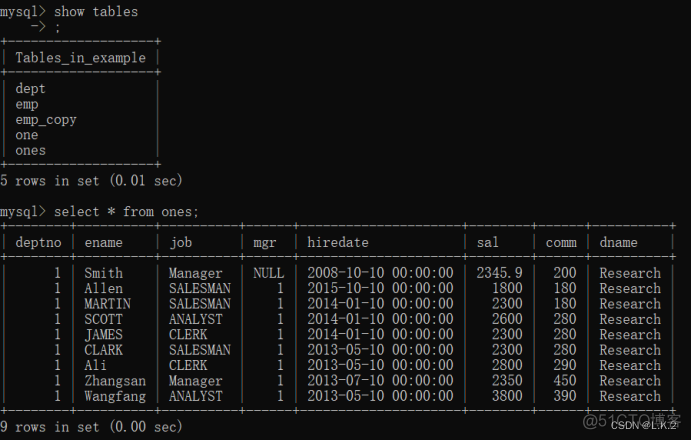 头歌MySQL数据库实验三数据查询二答案 sql数据查询实验报告_sql_30