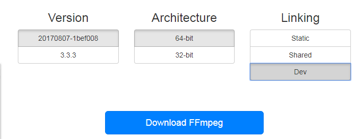 ffmpeg centos环境变量 ffmpeg环境变量配置_ffmpeg