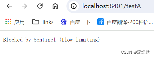 SpringCloud Alibaba Sentinel 流量控制之流控效果实践总结_spring cloud_02