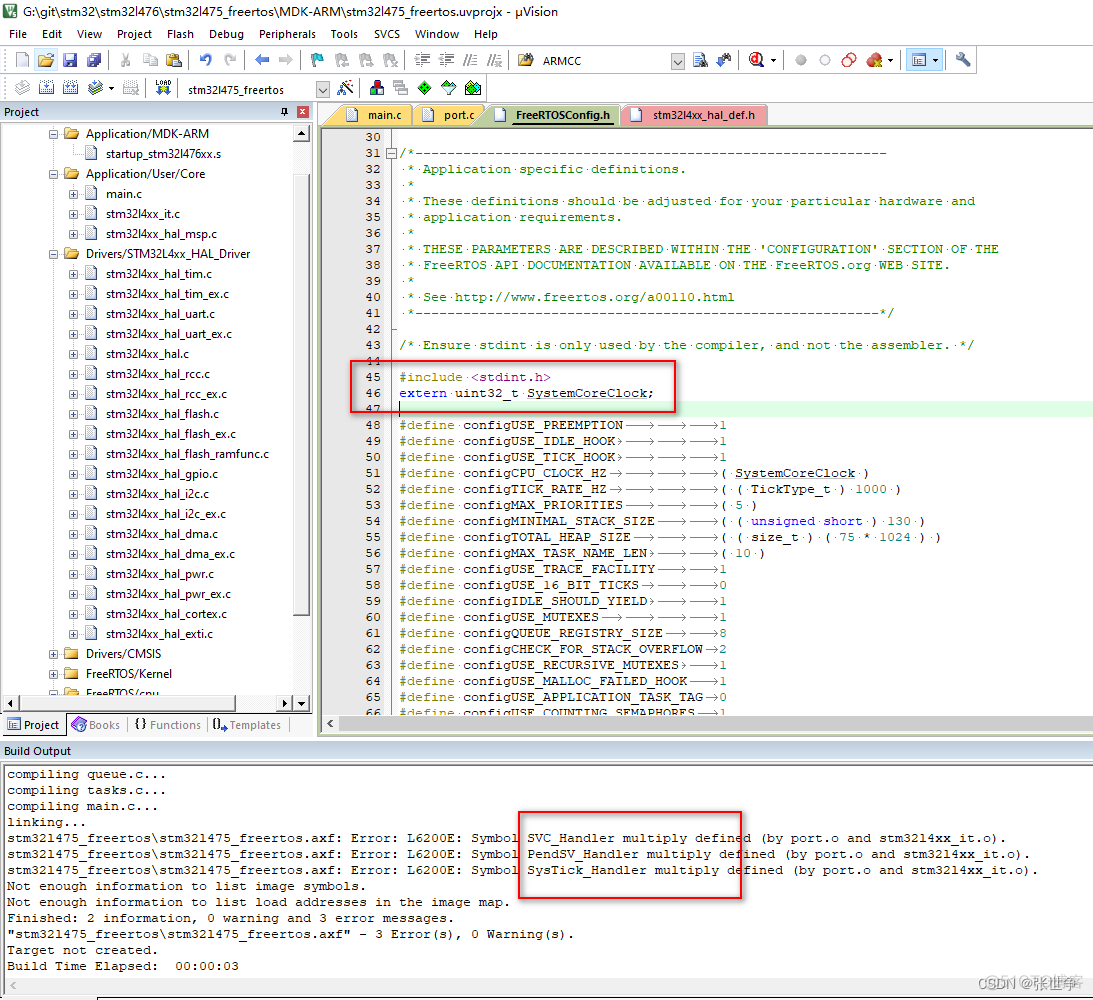 FreeRTOS移植：STM32L476 nucleo-L476RG 开发板《02》_FreeRTOS_19