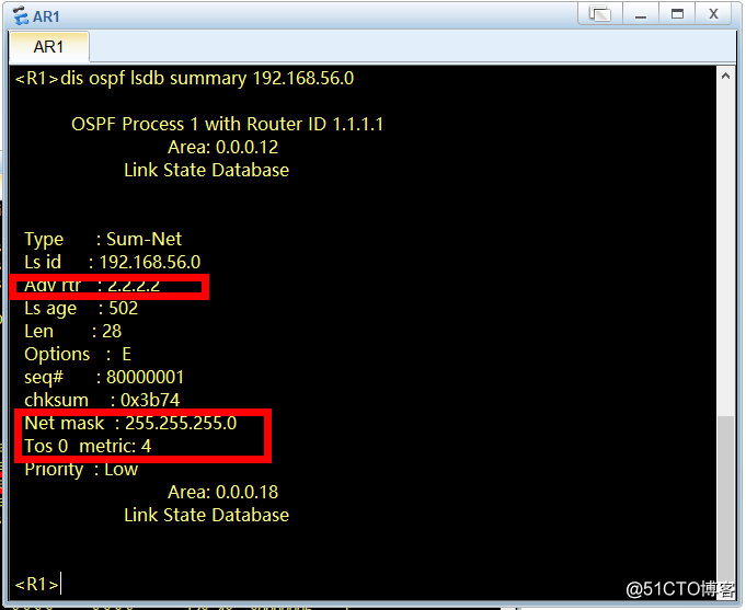 ospf 4类和5类的lsa ospf 2类lsa的作用_OSPF_09