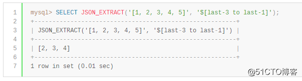 mysql 按Json中的属性排序 mysql数据类型json_MySQL