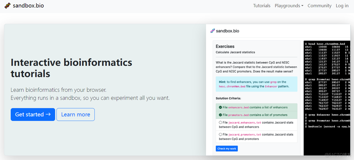 Sandbox | 免费在线的生信交互学习平台_数据分析