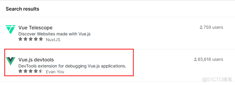 vue-devtools (firefox浏览器，火狐浏览器)  Vue调试_搜索_02