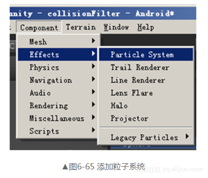 unity 粒子重复循环 unity粒子重力_开发者_11