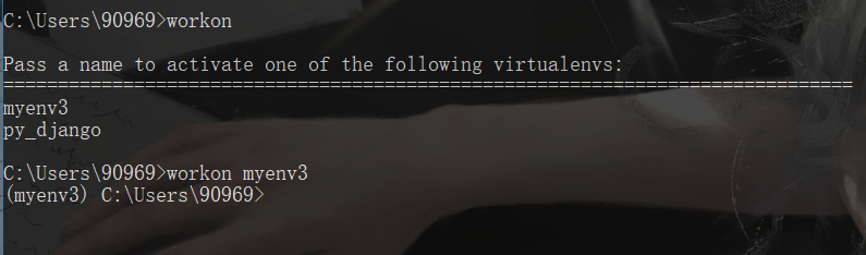 cmd切换conda python虚拟环境 cmd进入python虚拟环境_virtualenv_08