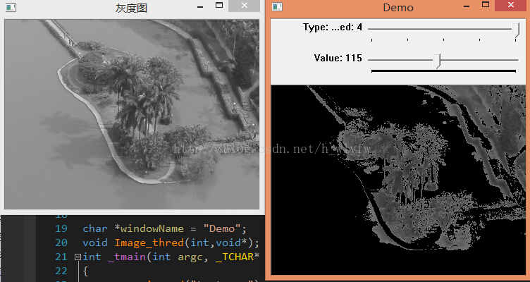 Opencv阈值大jin算法 opencv动态阈值_opencv_14