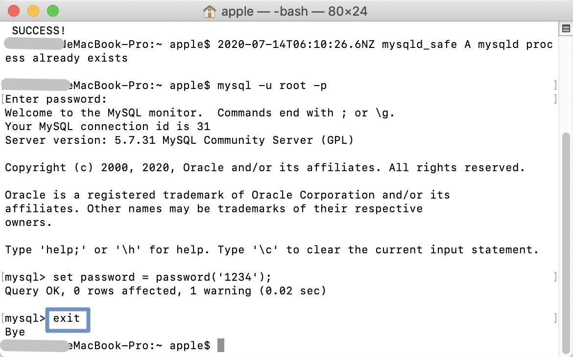 mac安装mysql 设置大小写敏感 mac版mysql怎么用_MySQL_09