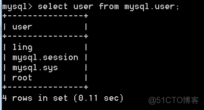 mysql给所有用户授权远程 mysql给用户授权某个数据库_数据库_29