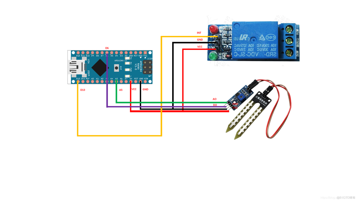 arduino uno开发板 altiumdesigner arduino UNO开发板智能灌溉接线图_arduino_02