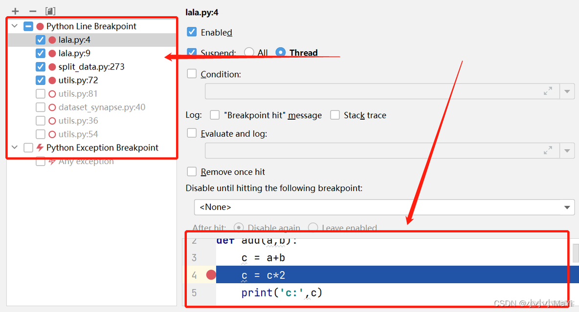 liux 怎么debug python代码 debug pycharm_码字_10