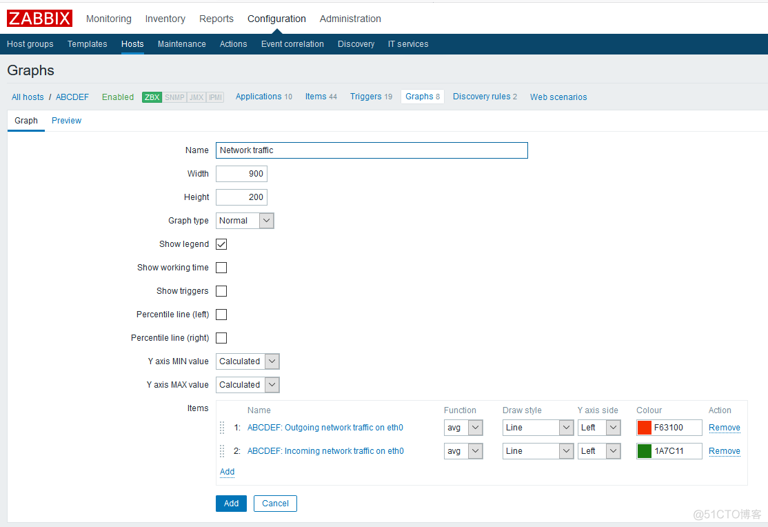 zabbix怎么自定义图表 zabbix 图表_饼图_03