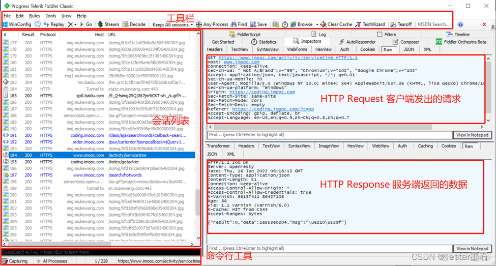 fiddler抓包转成python fiddler 抓包_测试工具