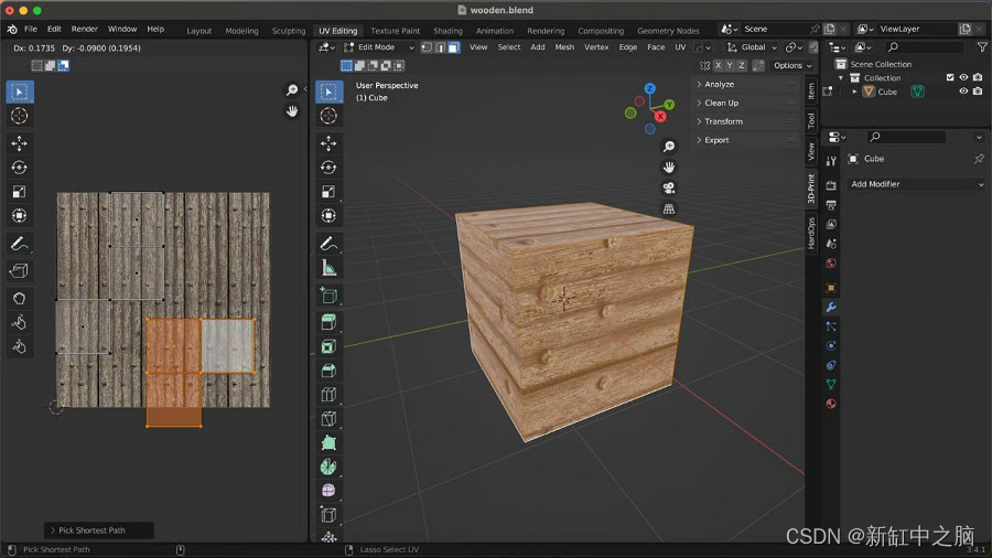 blender加入图像纹理变深 blender添加纹理_3D_14