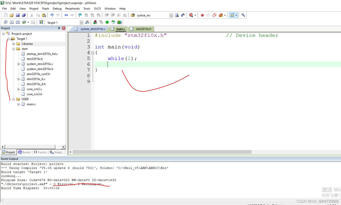 stm32cubemx makefile 添加新文件 stm32的库文件怎么添加_单片机_19