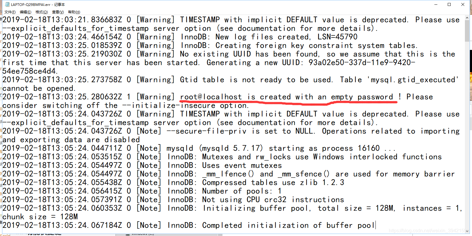 MySQL83 服务处于 停止 状态 mysql57服务启动后停止_javaweb_07