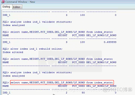 ssms索引碎片整理 oracle 索引碎片_SQL_25