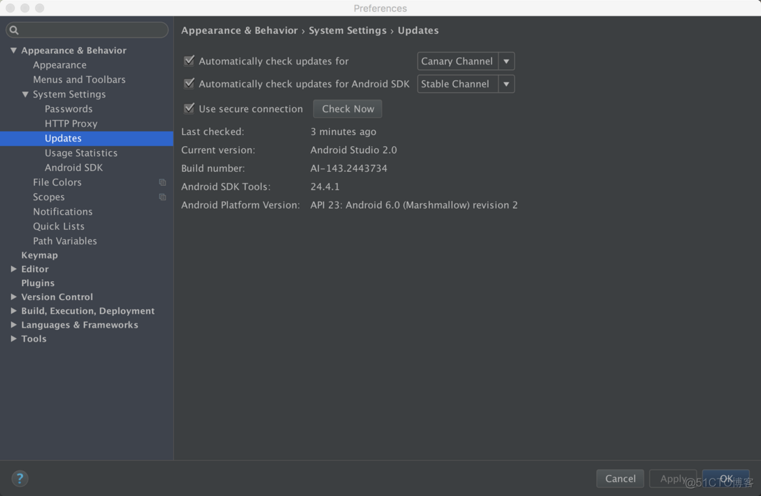 AndroidStudio 开启lint检测 android studio instant run在哪_ico