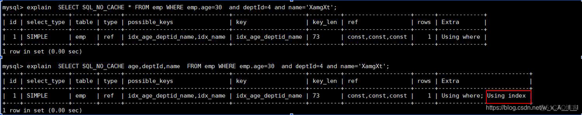 mysql什么时候给表添加联合索引 mysql联合索引(a,b,c),相当于创建了_mysql_07