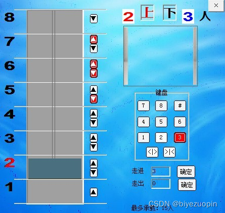 Python电梯仿真 电梯运行仿真程序_Python电梯仿真_02