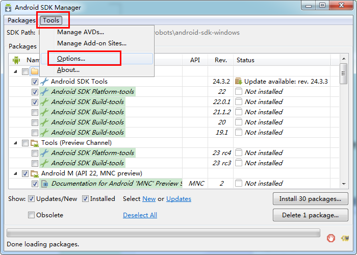 Android sdk11下载安装 android sdk下载安装教程_JAVA_23